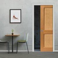 Simply Oak Charnwood Single Pocket Door