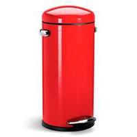 Simplehuman Round Retro Pedal Bin 30L