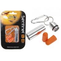 silencer ear plug with waterproof cash stash case