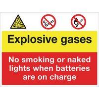 SIGN EXPLOSIVE GASES 400 X 300 POLYCARB