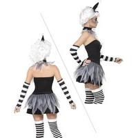 Sinister Pierrot Costume M size 12-14