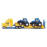 siku super 1805 truck with two new holland tractors 187 scale