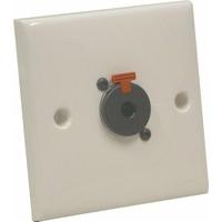 Signal Outlet Plate, White