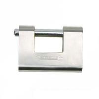 silverline 792082 close armoured shutter lock padlock 90 mm