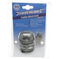 Silverline 107667 Trailer Hitch Lock, 65 x 48 mm