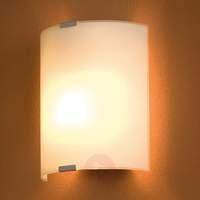 simple wall light grey with glass