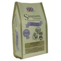 simpsons premium sensitive puppy salmon potato 12kg