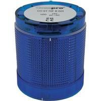 Signal tower component LED ComPro CO ST 70 Blue Non-stop light signal, Flash, Emergency light 24 Vdc, 24 Vac 75 dB