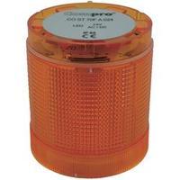 Signal tower component LED ComPro CO ST 70 Yellow Non-stop light signal, Flash, Emergency light 24 Vdc, 24 Vac 75 dB