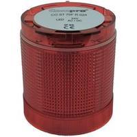 Signal tower component LED ComPro CO ST 70 Red Non-stop light signal, Flash, Emergency light 24 Vdc, 24 Vac 75 dB