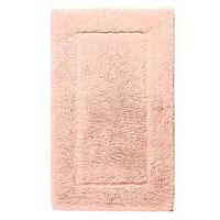 silky supersoft bath mat seashell pink