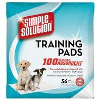 Simple Solution Training Pads, Bulk Buy 4 x Packs of 56 (224)