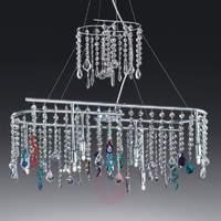 SILK ALPHA 70 COLOUR hanging light, colour accents