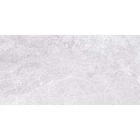 Silverthorne Marble Mist Stone Effect Plain Ceramic Wall Tile Pack of 8 (L)248mm (W)498mm