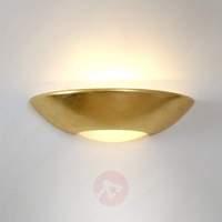 Simple wall lamp Matteo, gold