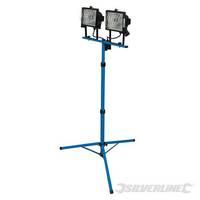 Silverline Twin Site Lights 2 x 500w 240v