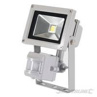 silverline led floodlight 10w pir