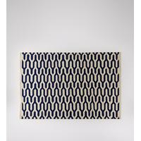 Sierra hand-woven rug in midnight