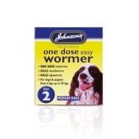 Size 2 One Dose Dogs Easy Wormer