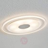 Simple LED recessed light Whirl, 3-piece set
