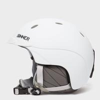 sinner titan snowsports helmet white white