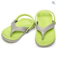 Sinner Akajima Kids\' Flip Flops - Size: 26 - Colour: Green Grey