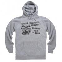 Single Cylinder V Twin Hoodie