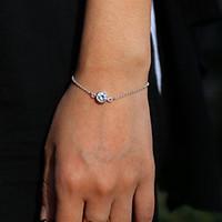 single crystal circle chain bracelet alloy movie jewelry handmade bohe ...