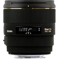 Sigma 85mm f/1.4 EX DG HSM Lens Nikon Mount