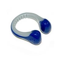 silicone nose clip navy and grey