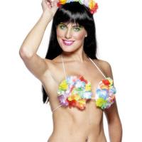 Silk Flower Bra