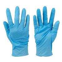 Silverline Disposable Nitrile Gloves Powder-free 100pk Blue Extra Large