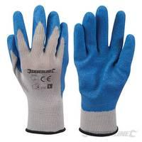 Silverline Latex Builders Gloves Large