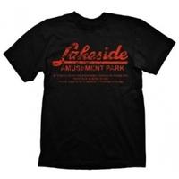 silent hill lakeside amusement park large t shirt black