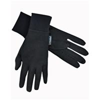 Silk Liner Glove - Black