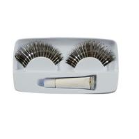 silver disco fake eyelashes