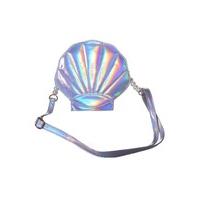 Silver Seashell Shoulder Bag