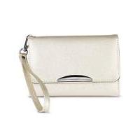 Silver Purse with Phone Pocket