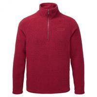 Sifton Half Zip Maple Red