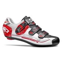 sidi genius 7 road cycling shoes 2017 white black red eu445