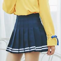 Sign! Good quality! Must be retained! College Wind pleated skirt skirts children 3 students