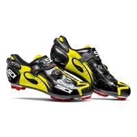 Sidi Drako Carbon SRS MTB Shoes - 2017 - Black / Fluro Yellow / EU42.5