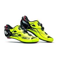 Sidi Shot Road Cycling Shoes - 2017 - Black / Yellow Fluo / EU44