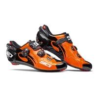 sidi wire carbon venice road cycling shoes 2017 orange black eu445