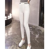 Sign 2017 new Korean version of Slim was thin waist pencil pants stretch leggings # 10