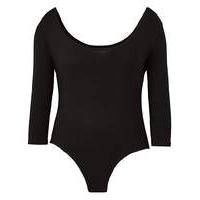 Simply Be Black Scoop Neck Body