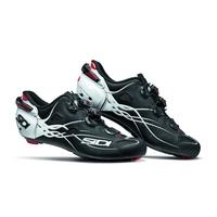 Sidi Shot Road Cycling Shoes - 2017 - Matt Black / Gloss White / EU41