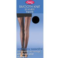 silky smooth knit seamer tights