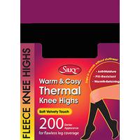 Silky 200 Denier Fleece Knee Highs