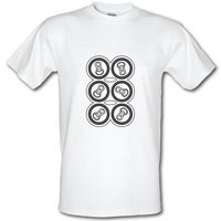 Six Pack male t-shirt.